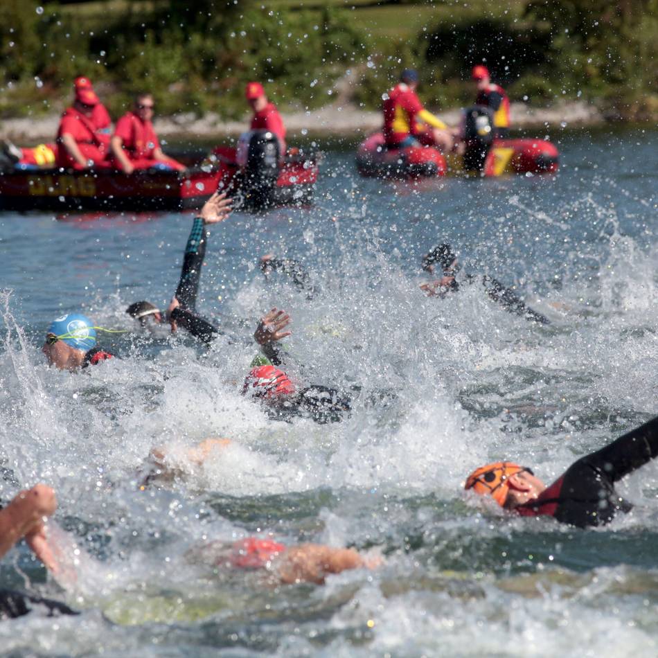 Wettbewerbe, Strecke, Teilnehmer: Alle wichtigen Informationen zum Covestro-Triathlon 2025