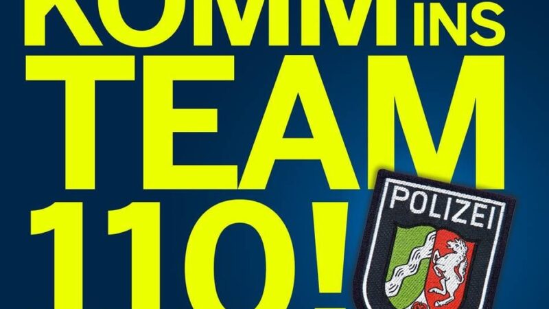Kreis Mettmann: „Komm ins Team 110“ – die Personalwerbung der Polizei informiert