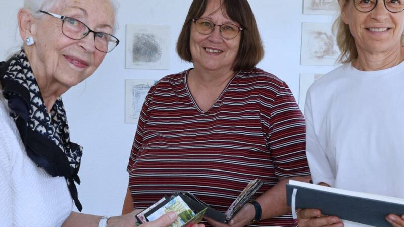 Ausstellung in der Galerie Judith Dielämmer: Drei Künstlerinnen interpretieren das Thema Lesen neu