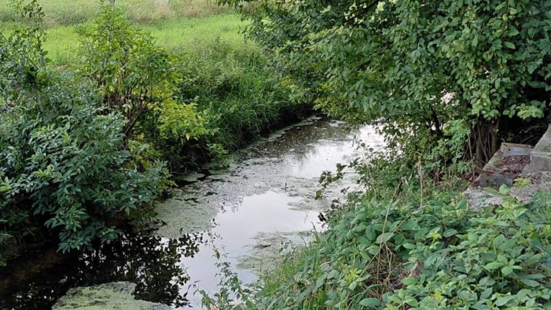 Wegen Unfallgefahr: Brücke an Stettiner Straße in Sonsbeck abgebaut