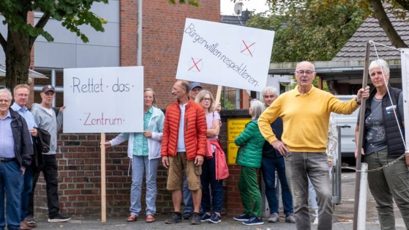 Kritik an Vorhaben der Stadt Mönchengladbach: Bürgerprotest zum Umbau vor der Annaschule in Windberg