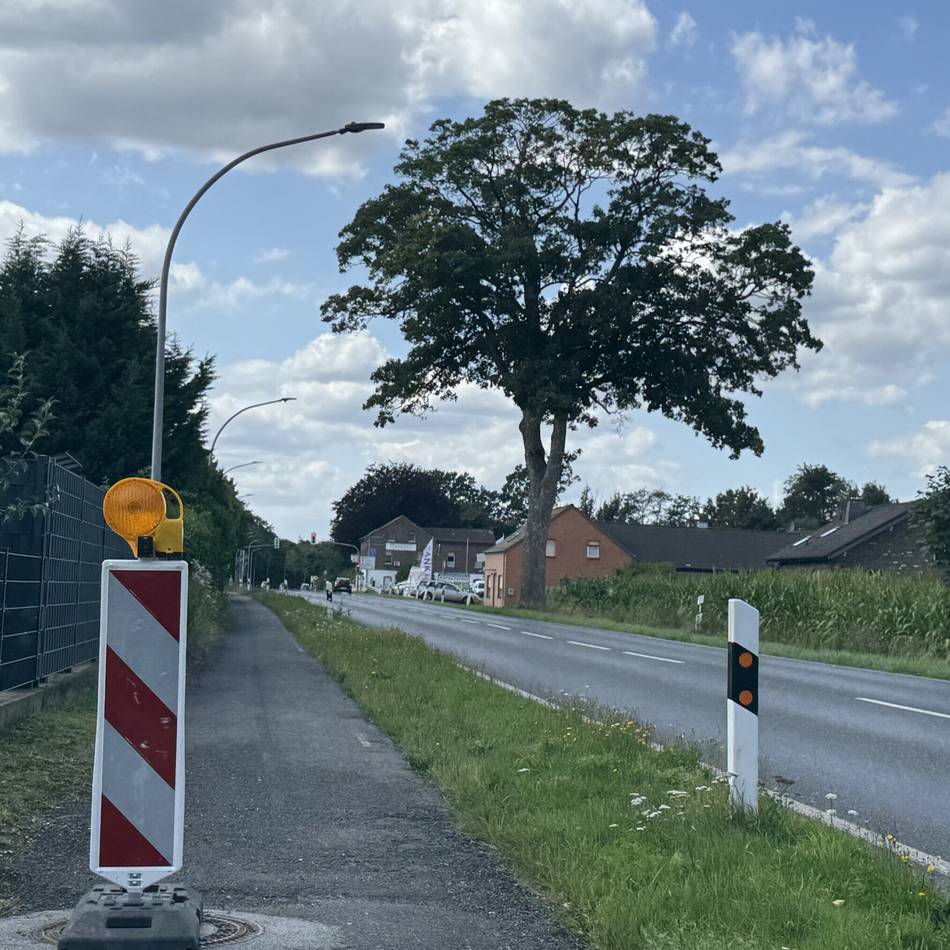 Baustelle in Schwalmtal: Kanalerneuerung an der L 371