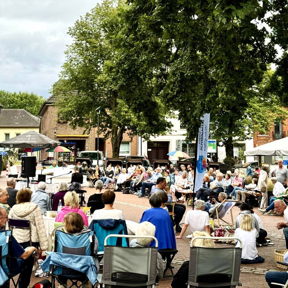 Sommer-Tanz-Veranstaltung: Schwalmtal schwooft auf dem Marktplatz