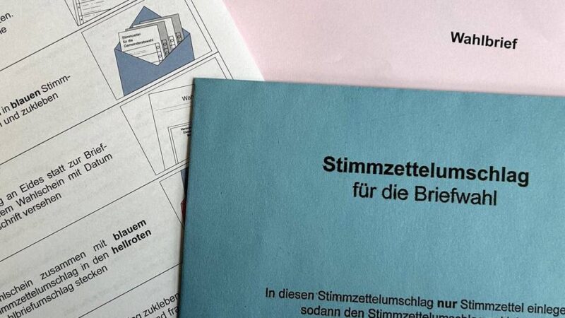 Kommunalwahl 2025: Versand der Wahlbenachrichtigungen und Briefwahl startet