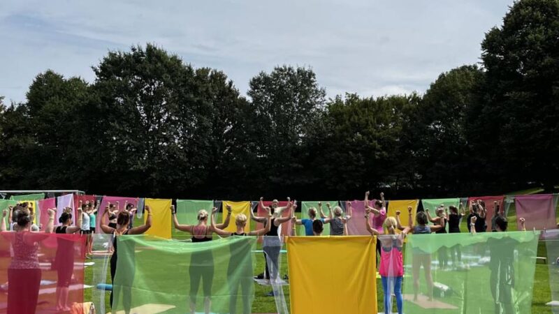 2. Langenfelder Yoga-Festival: Achtsam im Langenfelder Freizeitpark