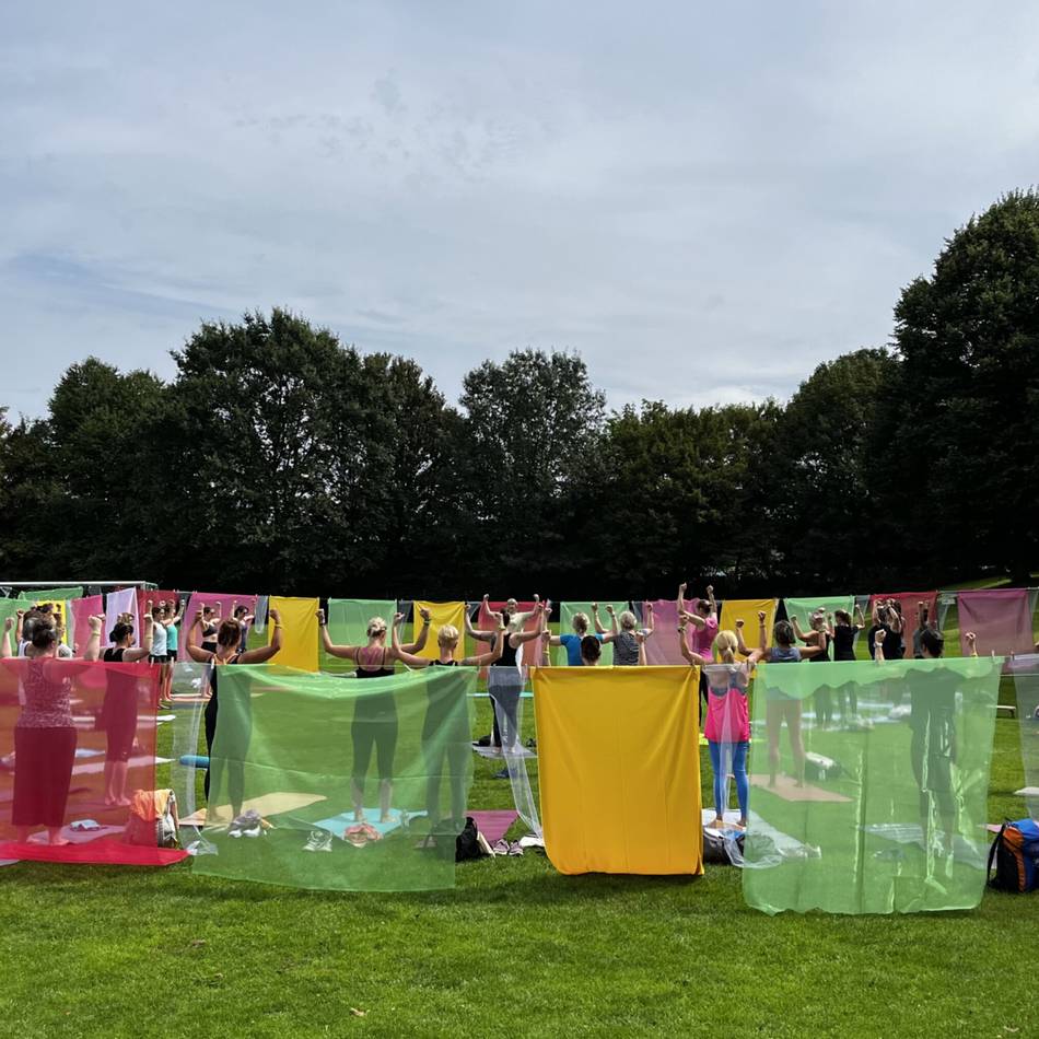 2. Langenfelder Yoga-Festival: Achtsam im Langenfelder Freizeitpark