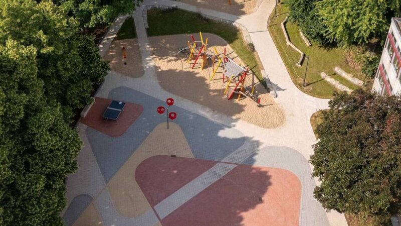 Nach Sanierung des Schulhofs der KGS Uedding: „Das Streitpotenzial der Kinder ist deutlich gesunken“