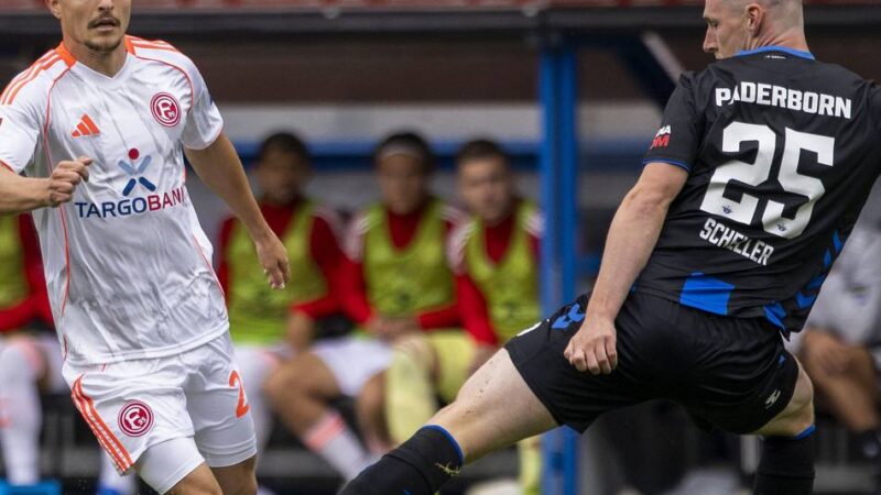 80-minütige Überzahl, Egouli-Debüt, Muslija-Tor: 2:1 – Fortuna feiert in Paderborn den ersten Zweitliga-Sieg der Saison