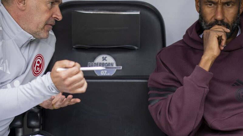 Benötigt Thioune Nachschub?: Außenverteidiger-Problem und Ideen gegen Karlsruhe – das sagt Fortunas-Coach dazu