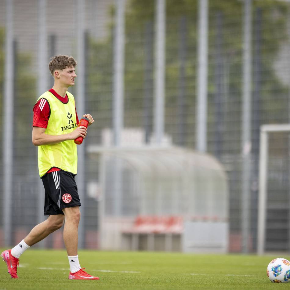Nach erstem Testspieleinsatz: Luca Raimund wird weiter aufgebaut – so plant Fortuna mit dem 20-Jährigen