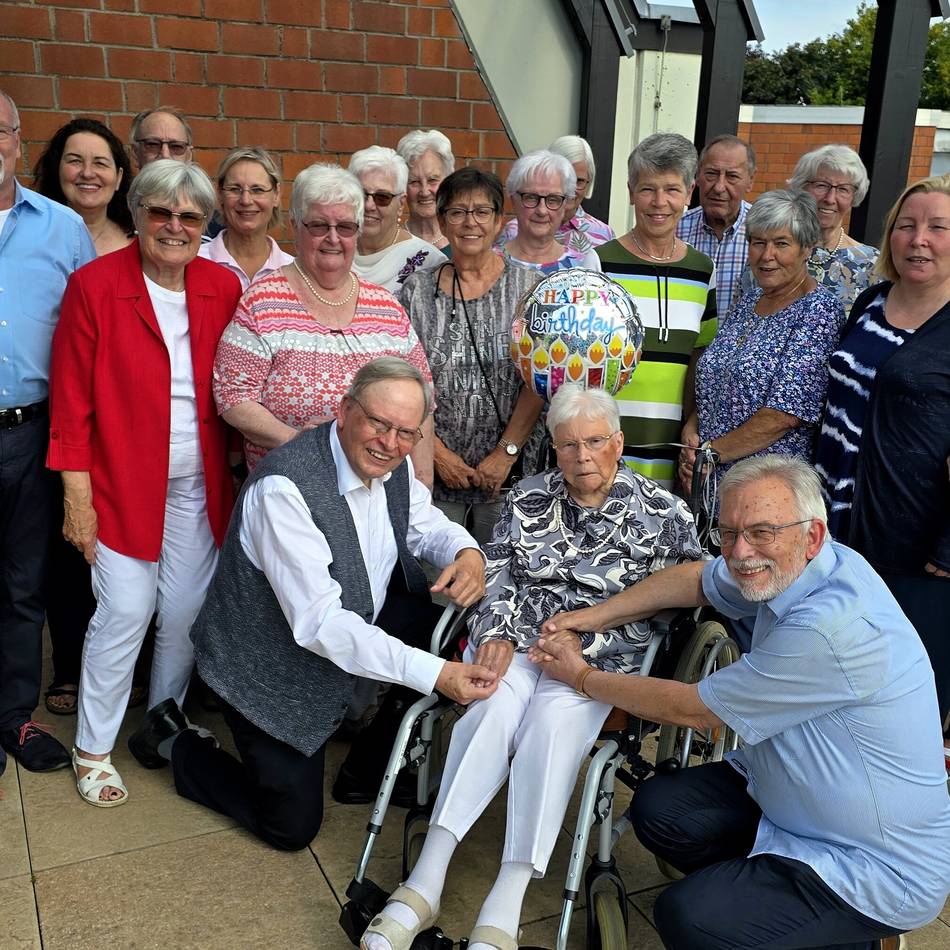 Langenfeld: Wilhelmine Evertz feiert 100. Geburtstag