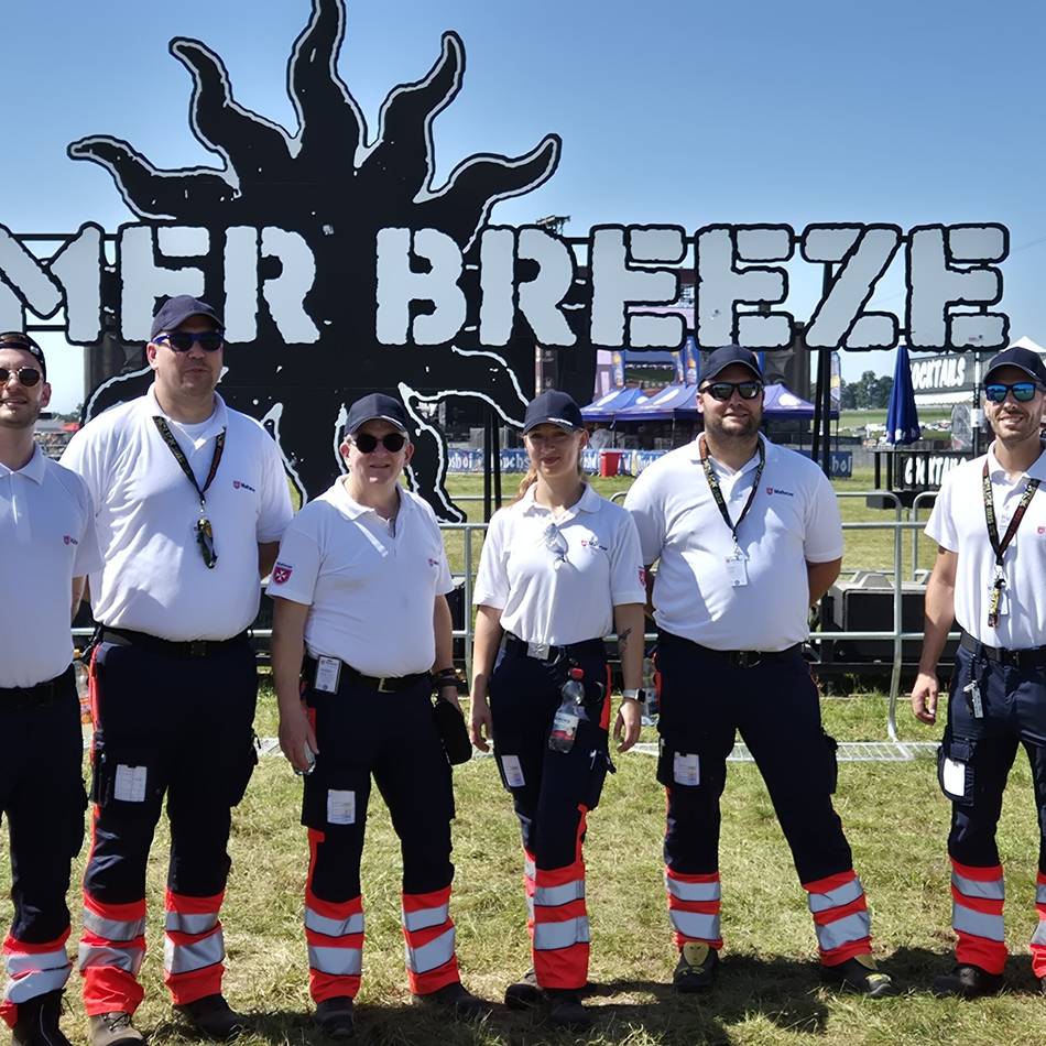 In Dinkelsbühl: Langenfelder Malteser beim Summer Breeze 2025 im Einsatz