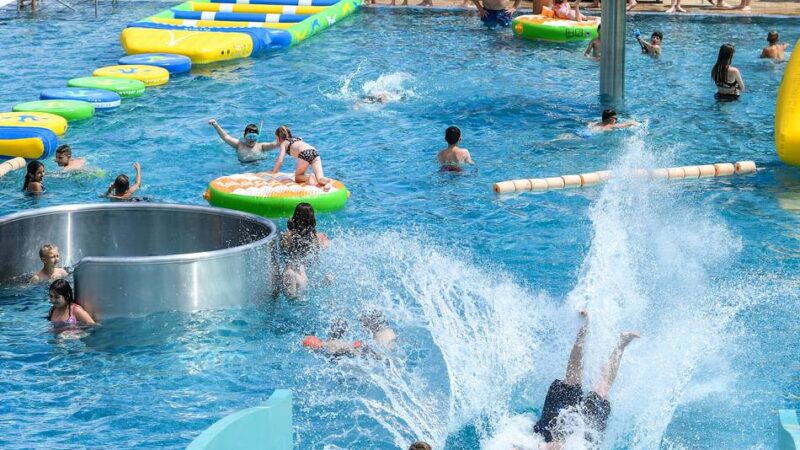 Unfall im Kamp-Lintforter Freibad: „Ich bin stolz auf mein Team“ – Rettungseinsatz im Panoramabad Pappelsee