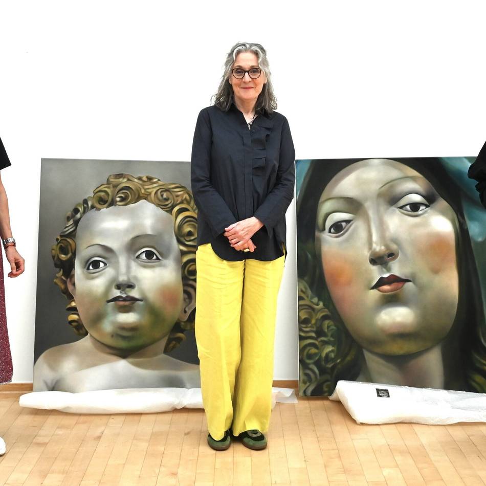 Mutter und Kind: Zwei Madonnen für Kleve – Museum Kurhaus erwirbt Werke von Karin Kneffel