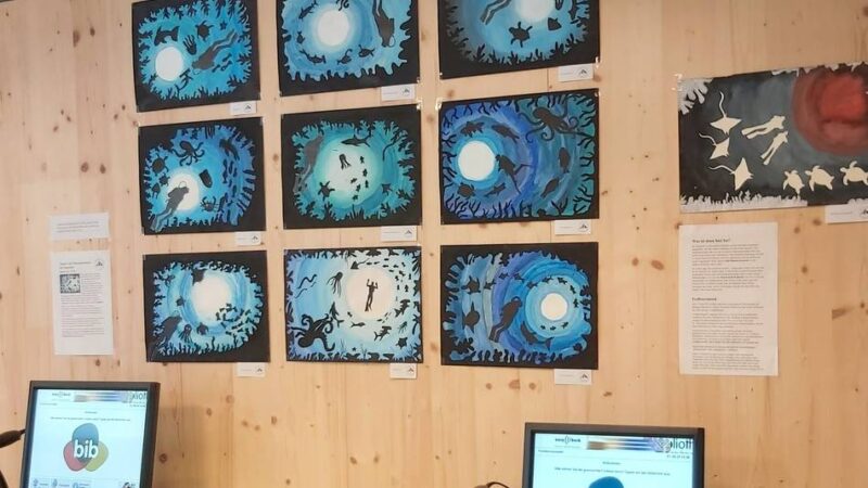 St.-Bernhard-Gymnasium in Schiefbahn: Schüler stellen ihre Bilder aus