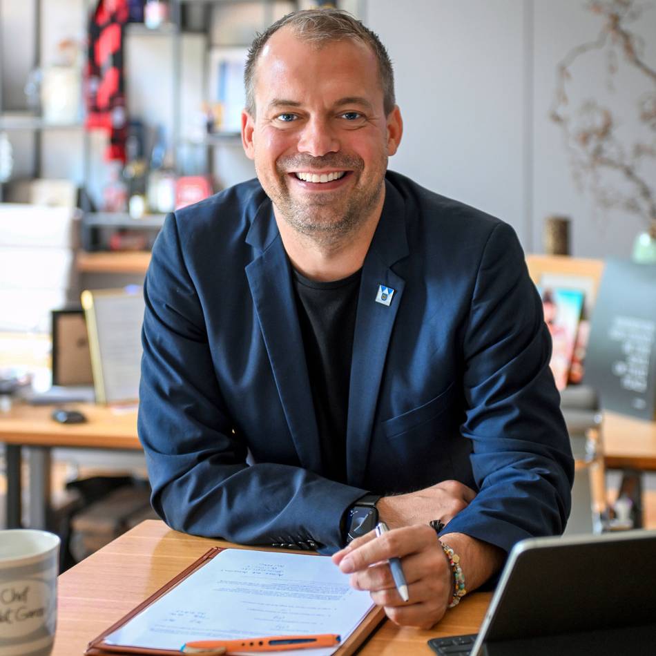 Bürgermeister Christian Pakusch tritt wieder an: „Ich habe verdammt große Lust, hier weiterzumachen“