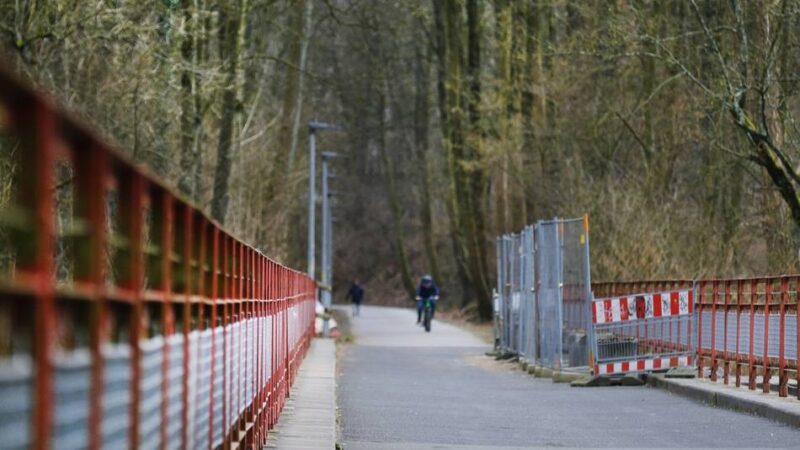 Viadukt in Heiligenhaus vor Sanierung: Panoramaradweg wird von Montag an gesperrt