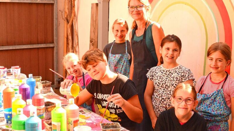 Malwerkstatt bietet Kurse für Kinder an: Die Ferien sind farbenfroh