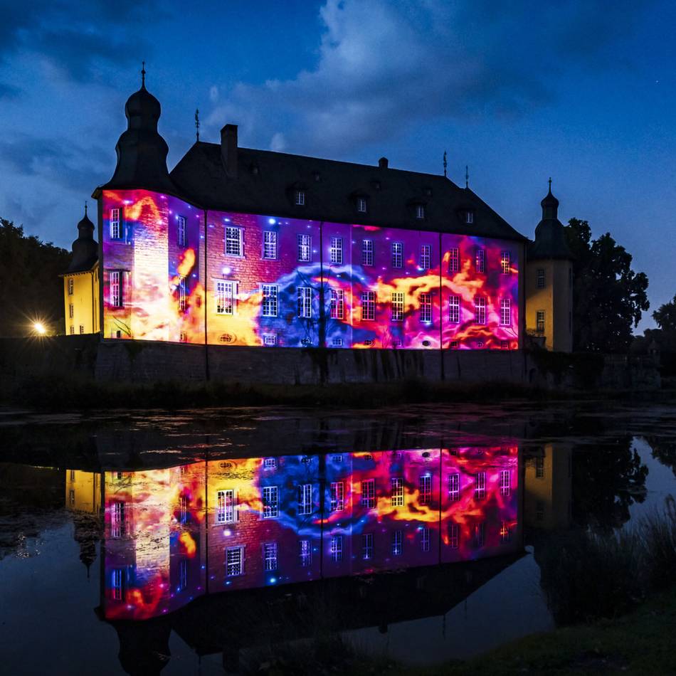 Im September erstrahlt der Park: NGZ verlost Karten für das Lichterfestival auf Schloss Dyck