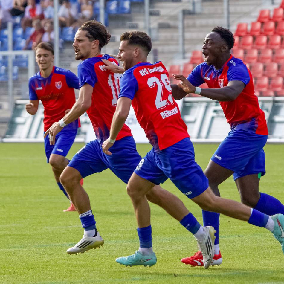 1:0 im Pokal gegen Bergisch Born: Yasin-Cemal Kaya erlöst den KFC Uerdingen