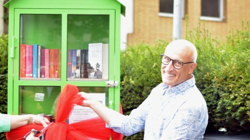 Dank ehrenamtlichem Einsatz: Neuer Bücherschrank wurde in Orsoy eröffnet