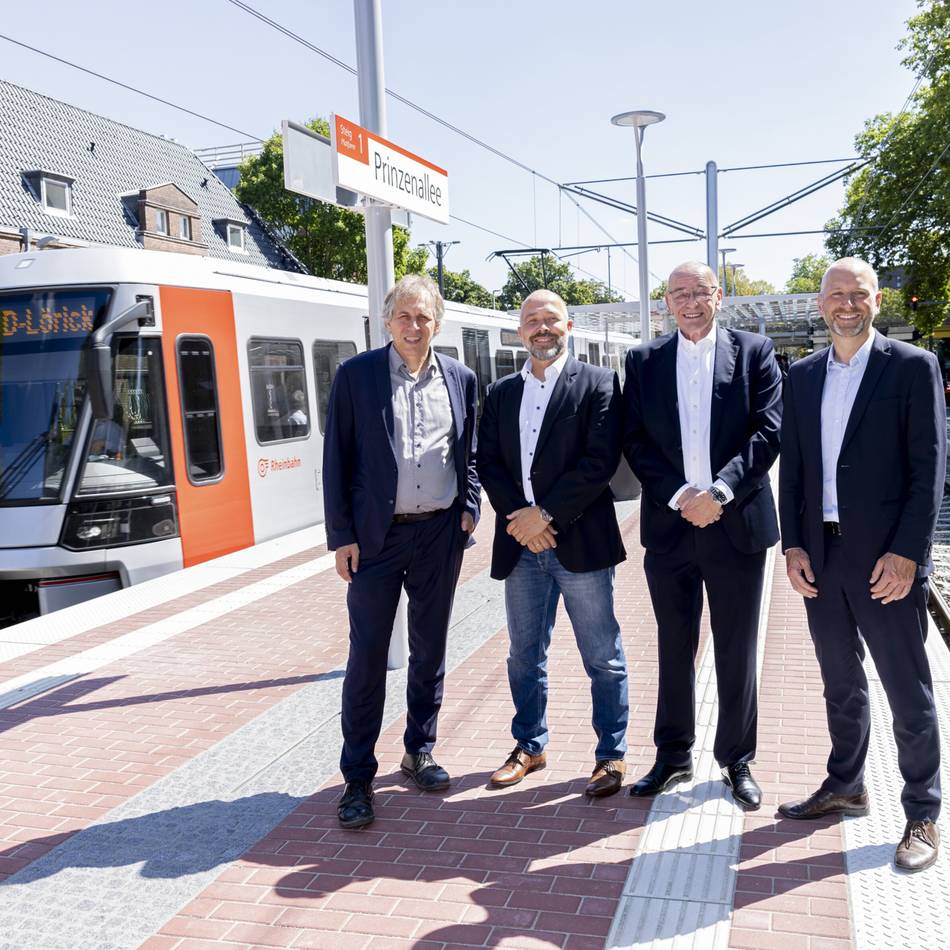 Mobilität in Düsseldorf: Haltestelle Prinzenallee ist jetzt barrierefrei
