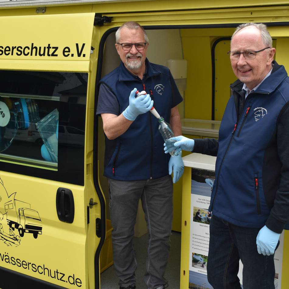 Wasseranalyse in Korschenbroich: Labormobil untersucht Qualität des Brunnenwassers