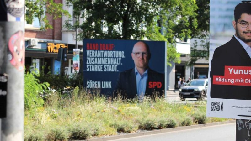 Wahlkampf zur Kommunalwahl: Mehrere Fälle von Vandalismus – Wahlplakate in Duisburg zerstört und beschmiert