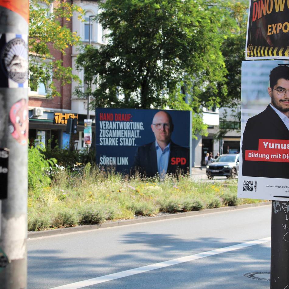 Wahlkampf zur Kommunalwahl: Mehrere Fälle von Vandalismus – Wahlplakate in Duisburg zerstört und beschmiert