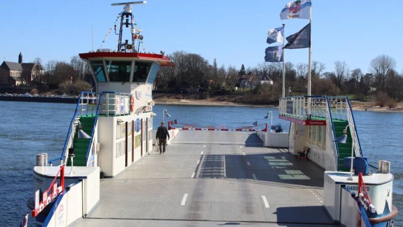 Zwischen Düsseldorf und Meerbusch: „Viele fragen, wie sie helfen können“ – was der Rheinfähre jetzt fehlt
