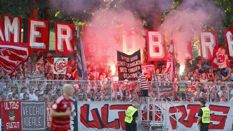 Polizeieinsatz vor Pokalspiel in Schweinfurt: Warum die Ultras von Fortuna erst nach dem Anpfiff im Stadion waren