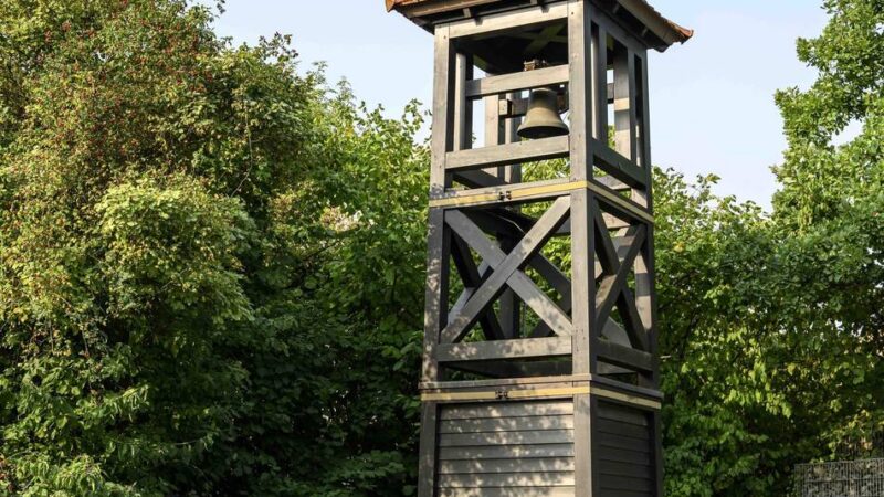Glockenturm in Priesterath: „Die Glocke ist für viele mit dem alten Dorf verbunden“