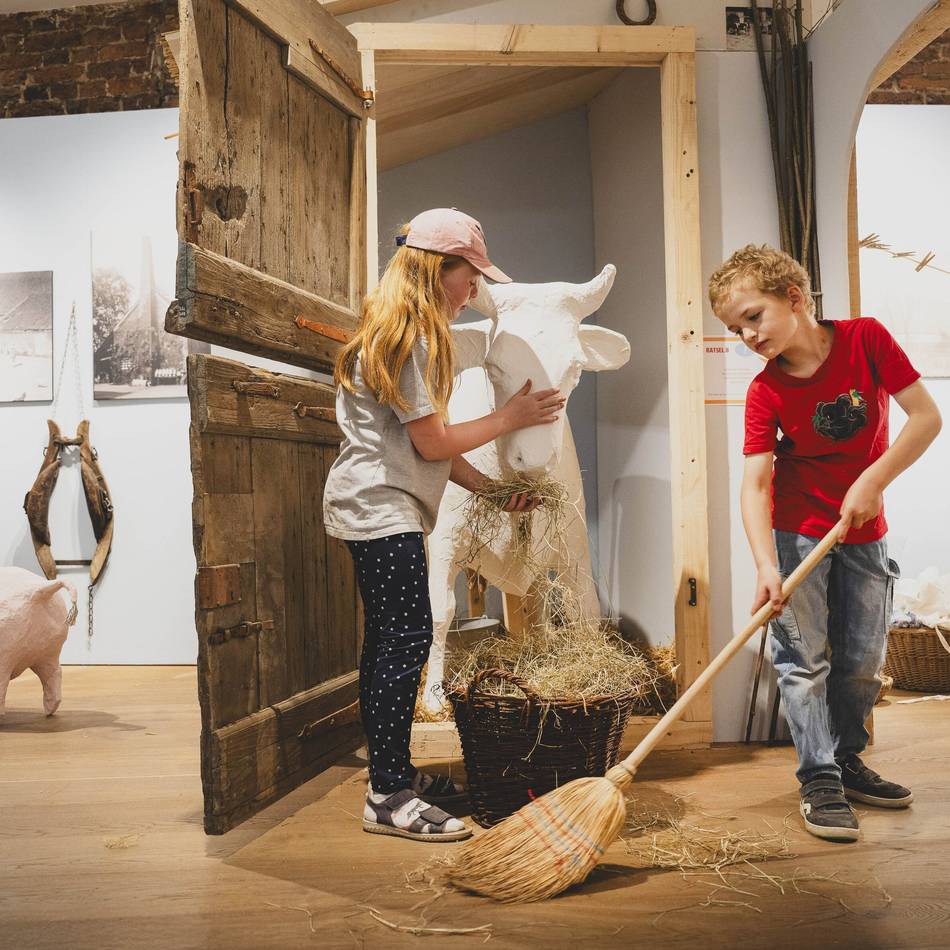 Mitmachausstellung in Moers: Kinder erleben Zeitreise in die Vergangenheit