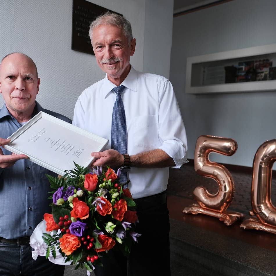 Udo Krause ist seit 50 Jahren bei der Stadtverwaltung: „Manchmal habe ich die Überstunden verflucht“
