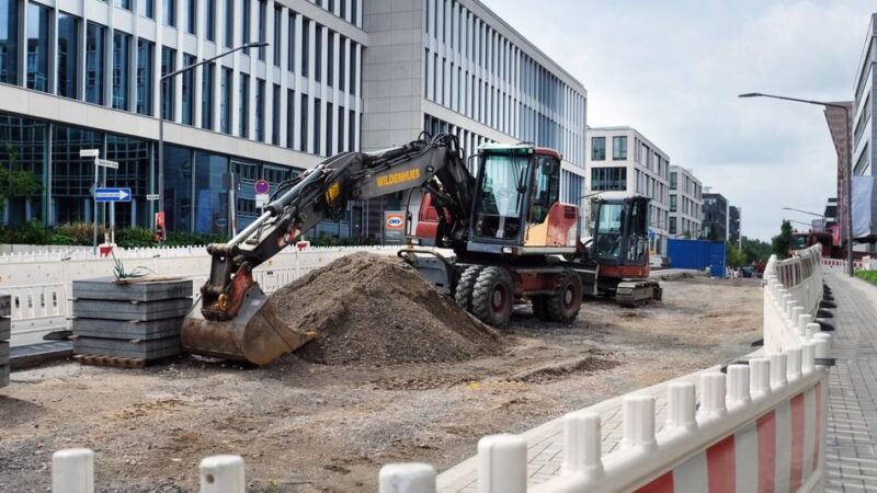 Im ganzen Stadtgebiet: Auf diesen Ratinger Straßen wird gebaut