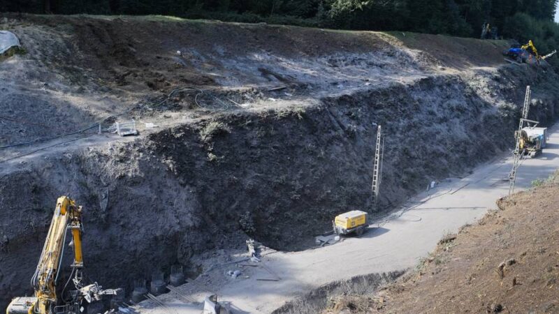 Baustelle der S-Bahn-Linie 6 im Plan: S 6 soll Mitte Dezember wieder rollen