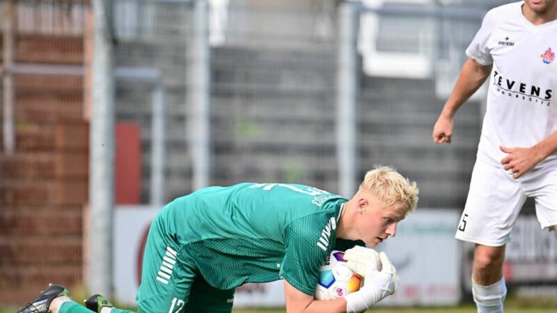 0:0 bei der Holzheimer SG: Der 1. FC Kleve überzeugt beim Punktgewinn zum Auftakt