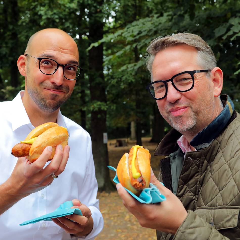 Kommunalwahl 2025 in Alpen: Landrat Ingo Brohl war zu Gast bei „Grill den Bürgermeister“