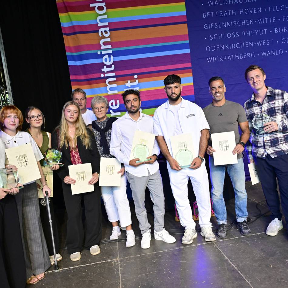 Sportlerehrung und Heimatpreis: So lief der Ehrenamtsabend im Schloss Rheydt