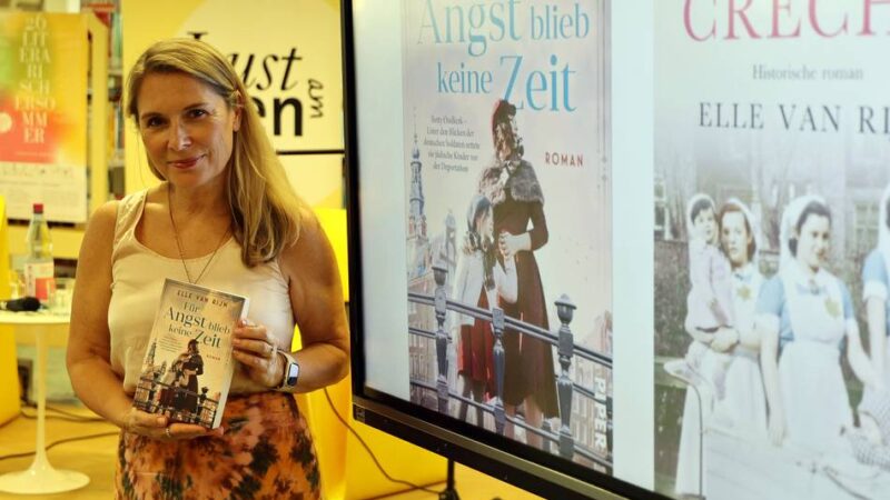 Elle van Rijn liest in Rheydt: Die Geschichte einer Kinderpflegerin, die Hunderte Leben rettete