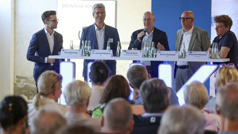 Wahlarena von IHK und RP in Mönchengladbach: Was OB-Kandidaten für die Wirtschaft tun wollen