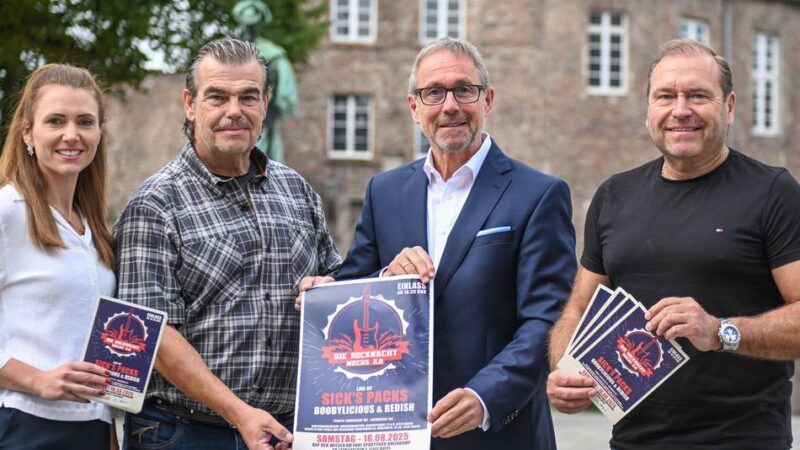 Event in Moers: Rocknacht-Veranstalter hoffen auf 2000 Besucher