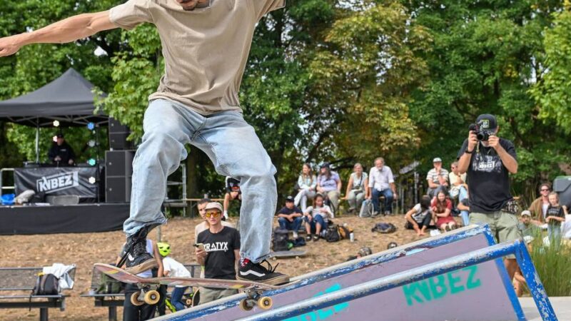 Festivalstimmung beim Skate-Contest in Kevelaer: Von Donuts bis Eminem: K-Vibez setzt bunte Zeichen
