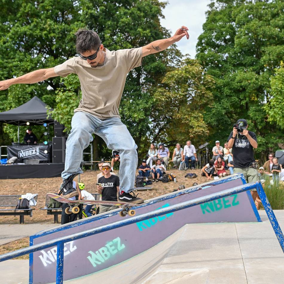 Festivalstimmung beim Skate-Contest in Kevelaer: Von Donuts bis Eminem: K-Vibez setzt bunte Zeichen