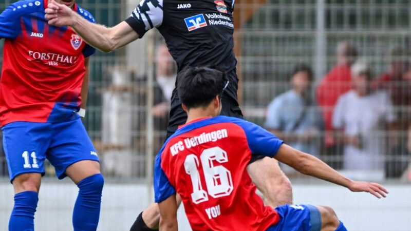 2:2 im Oberliga-Heimspiel gegen Uerdingen: SV Sonsbeck bringt den KFC an den Rand einer Niederlage
