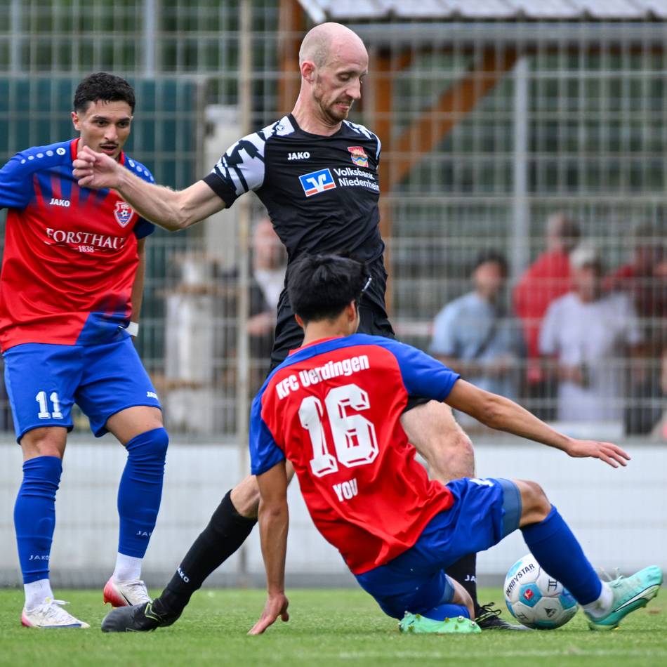 2:2 im Oberliga-Heimspiel gegen Uerdingen: SV Sonsbeck bringt den KFC an den Rand einer Niederlage