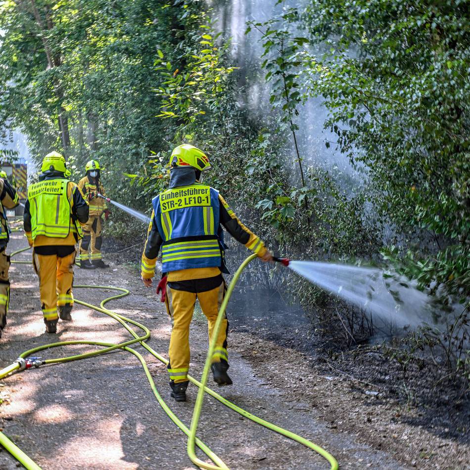 Brandserie in Straelener Ortschaft: Erneuter Waldbrand in Herongen