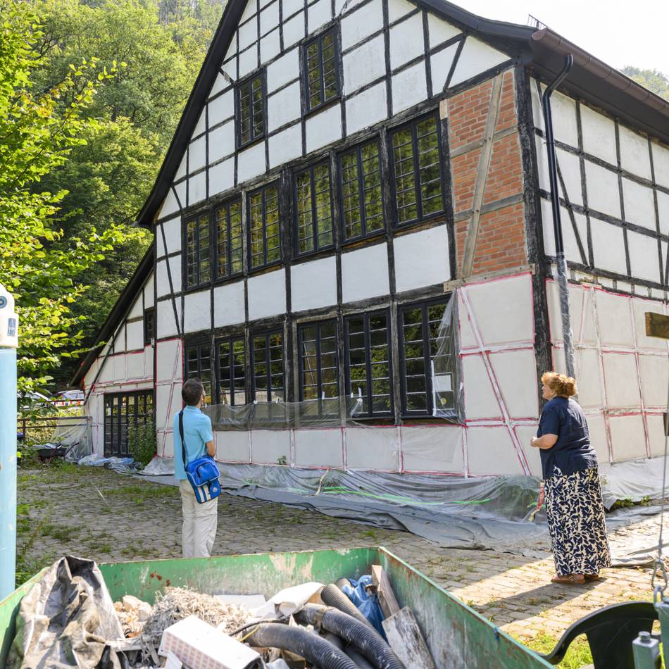 Folgen der Hochwasser-Katastrophe 2021 in Solingen: Balkhauser Kotten künftig ohne Kustoren ?
