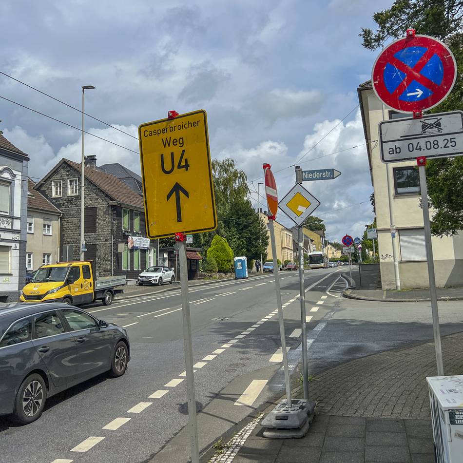 Parkplatznot in Solingen: Anwohner ärgern sich über neue Baustelle an der Weyerstraße