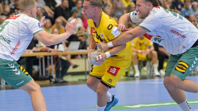 Punktgewinn bei Zweitliga-Rückkehr: Drama drei Sekunden vor Schluss – Persson sichert der HSG Krefeld das Remis